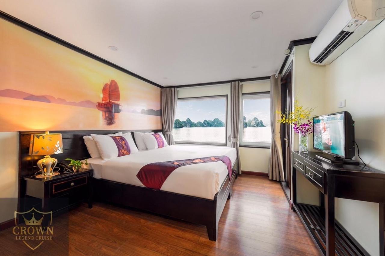 Dragon Crown Legend Cruise Hotel Ha Long Exterior foto