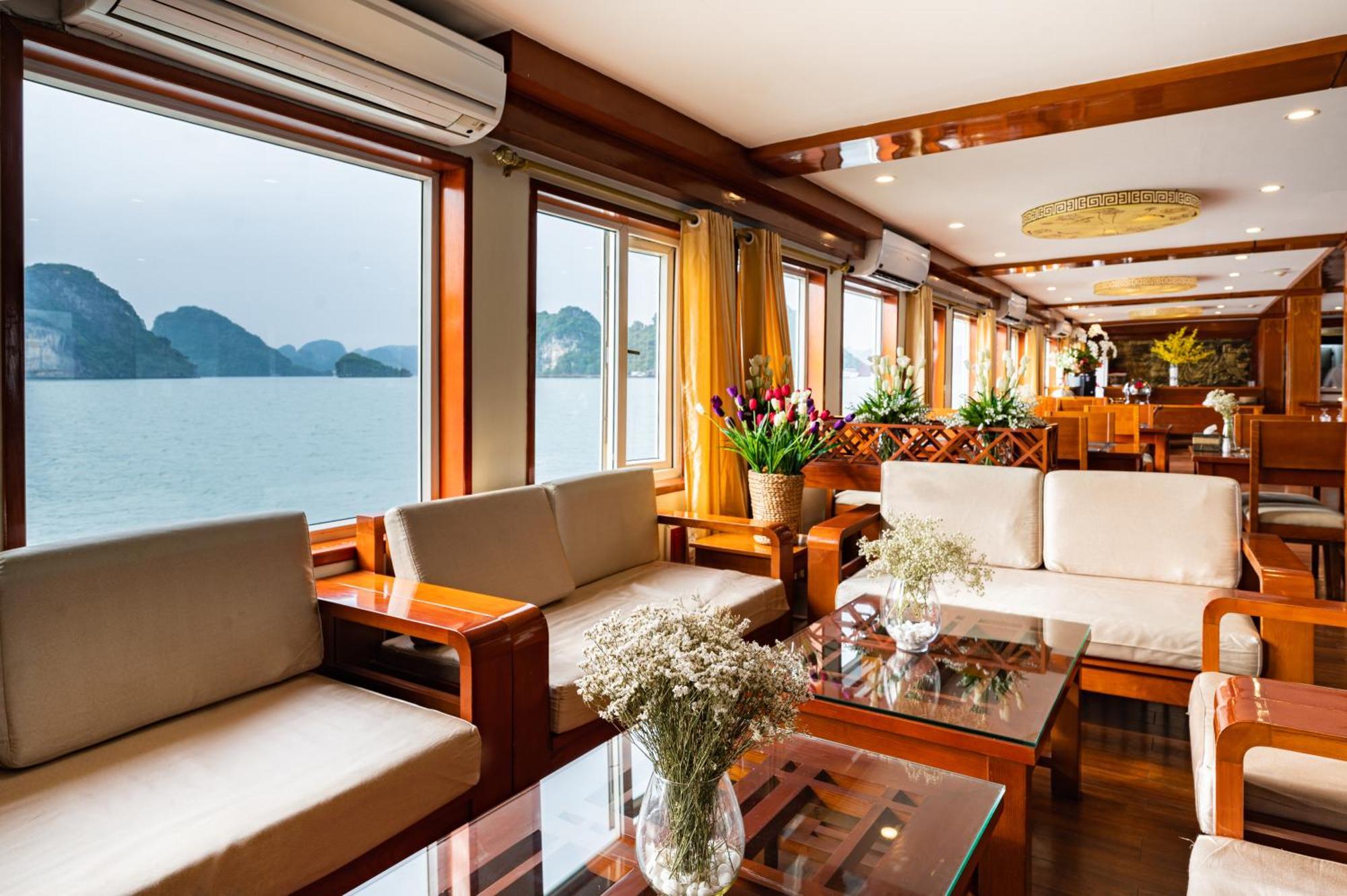 Dragon Crown Legend Cruise Hotel Ha Long Exterior foto