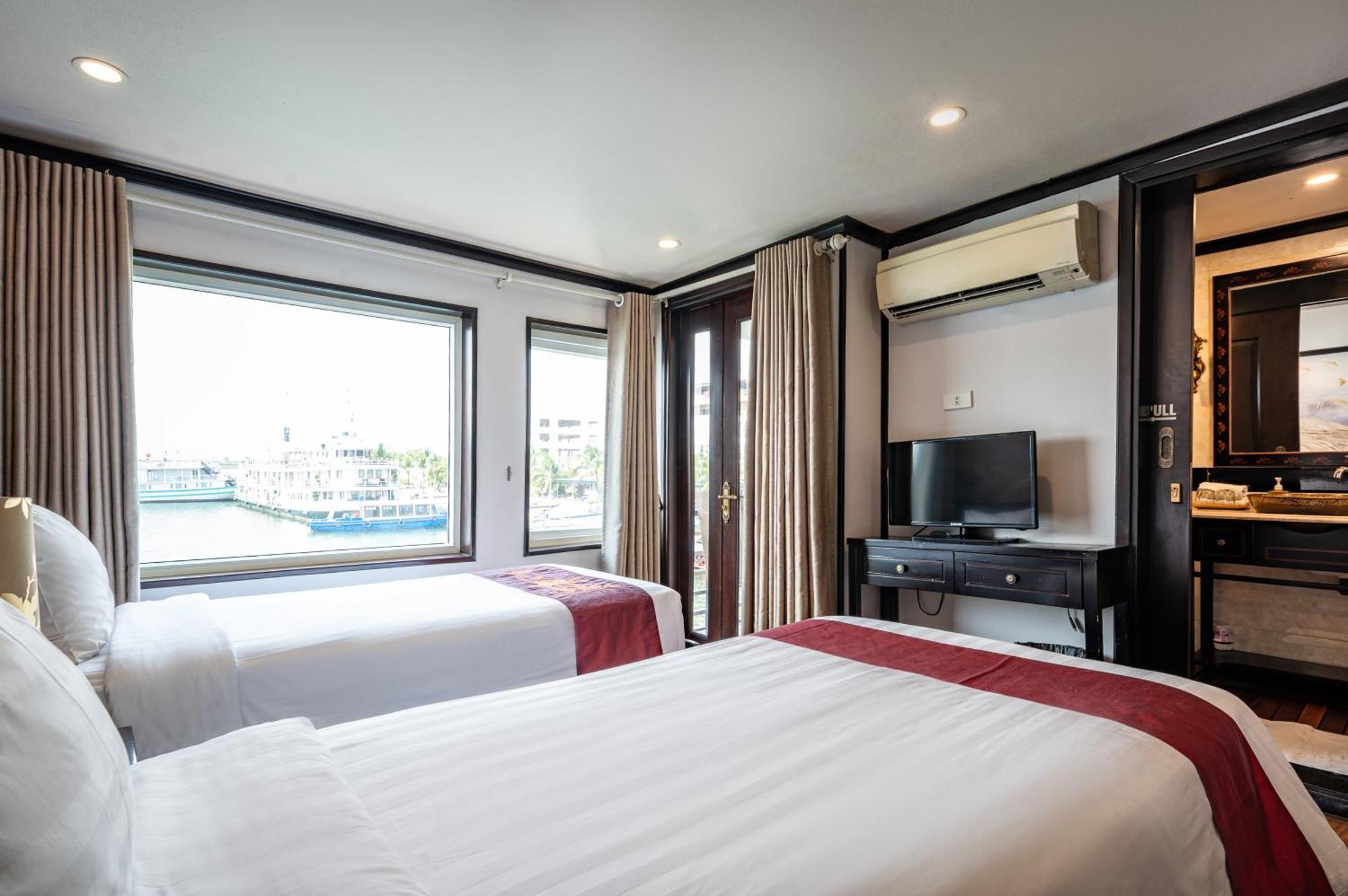 Dragon Crown Legend Cruise Hotel Ha Long Exterior foto